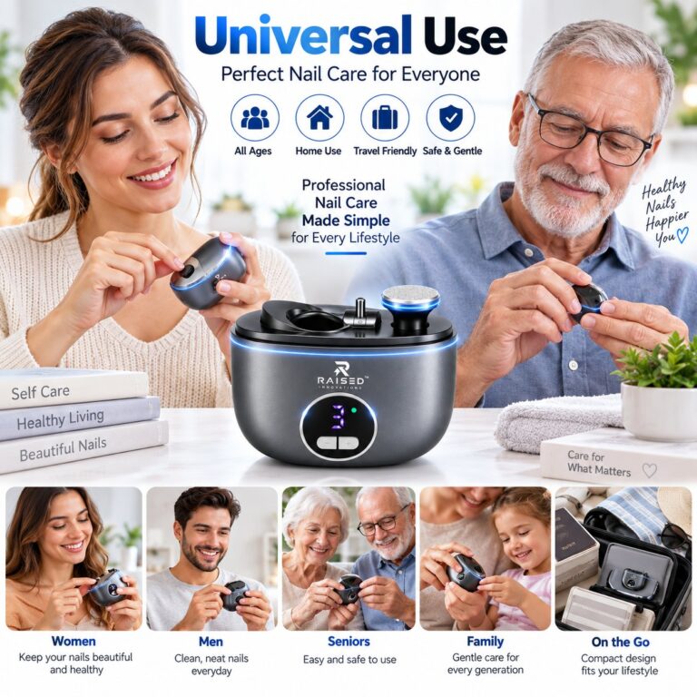 Automatic nail clipper for the whole family