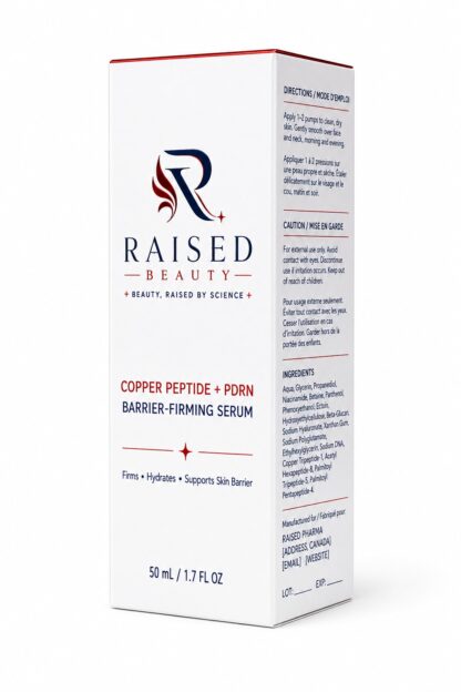 Copper Peptide + PDRN Barrier-Firming Serum box